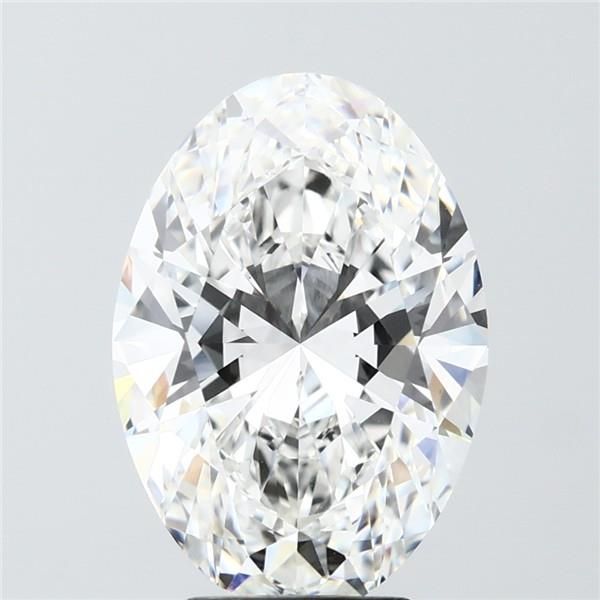 5.02 ct. oval Lab Grown Diamond front image