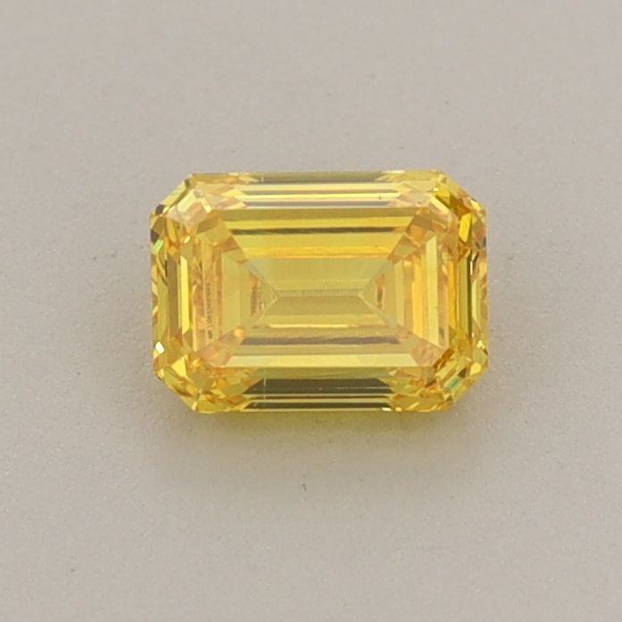 0.5 CT Fancy Vivid Yellow EMERALD