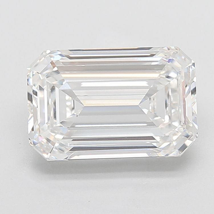 6.10 ct. emerald Lab Grown Diamond front image