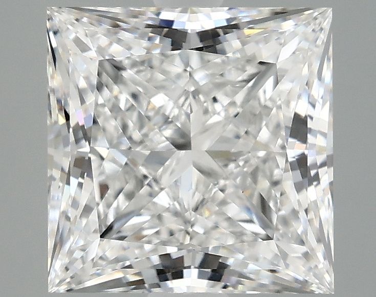 3.02 ct. princess Lab Grown Diamond front image