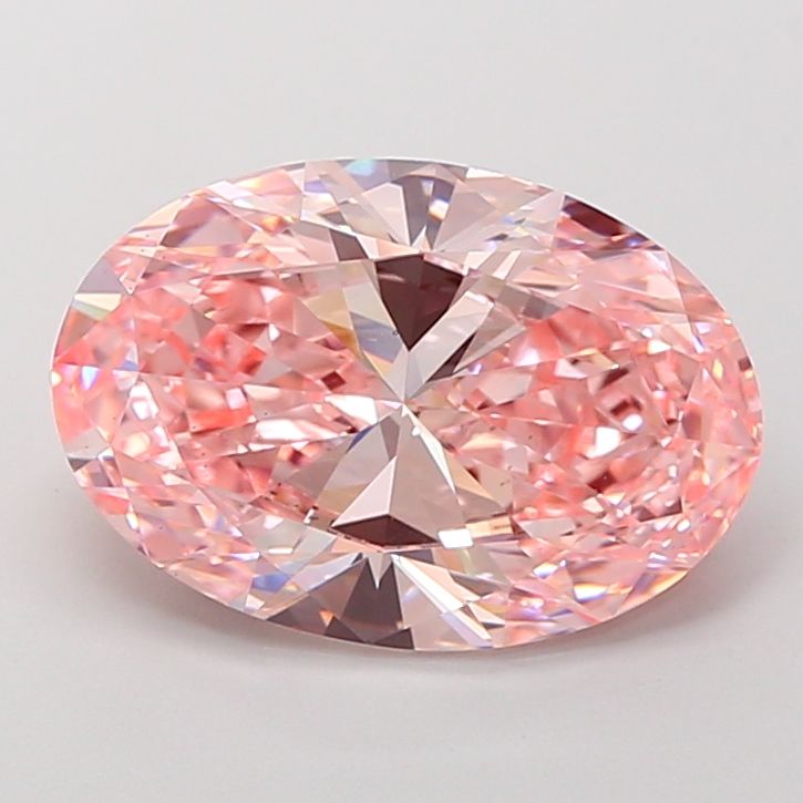 6.02 ct. oval Lab Grown Diamond front image