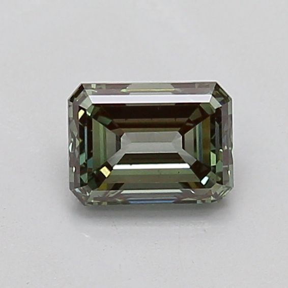 0.51 CT Fancy Vivid Green EMERALD