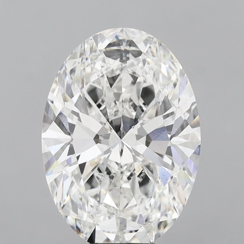 8.07 ct. oval Lab Grown Diamond front image