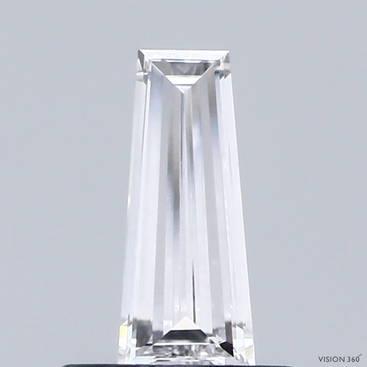 0.33 ct lab-grown Tapered baguette Diamond