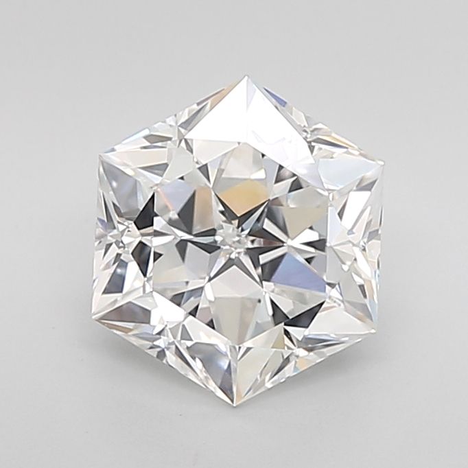 2.58 ct lab-grown Hexagonal Diamond