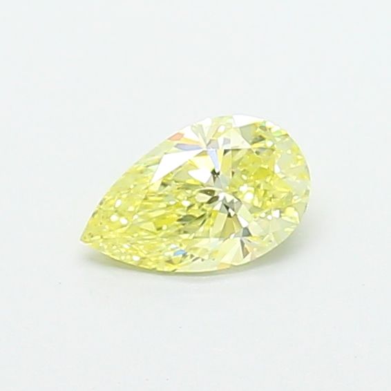 0.52 CT Fancy Yellow PEAR