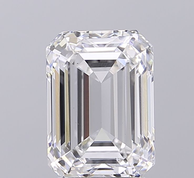 3.31 ct. emerald Lab Grown Diamond front image