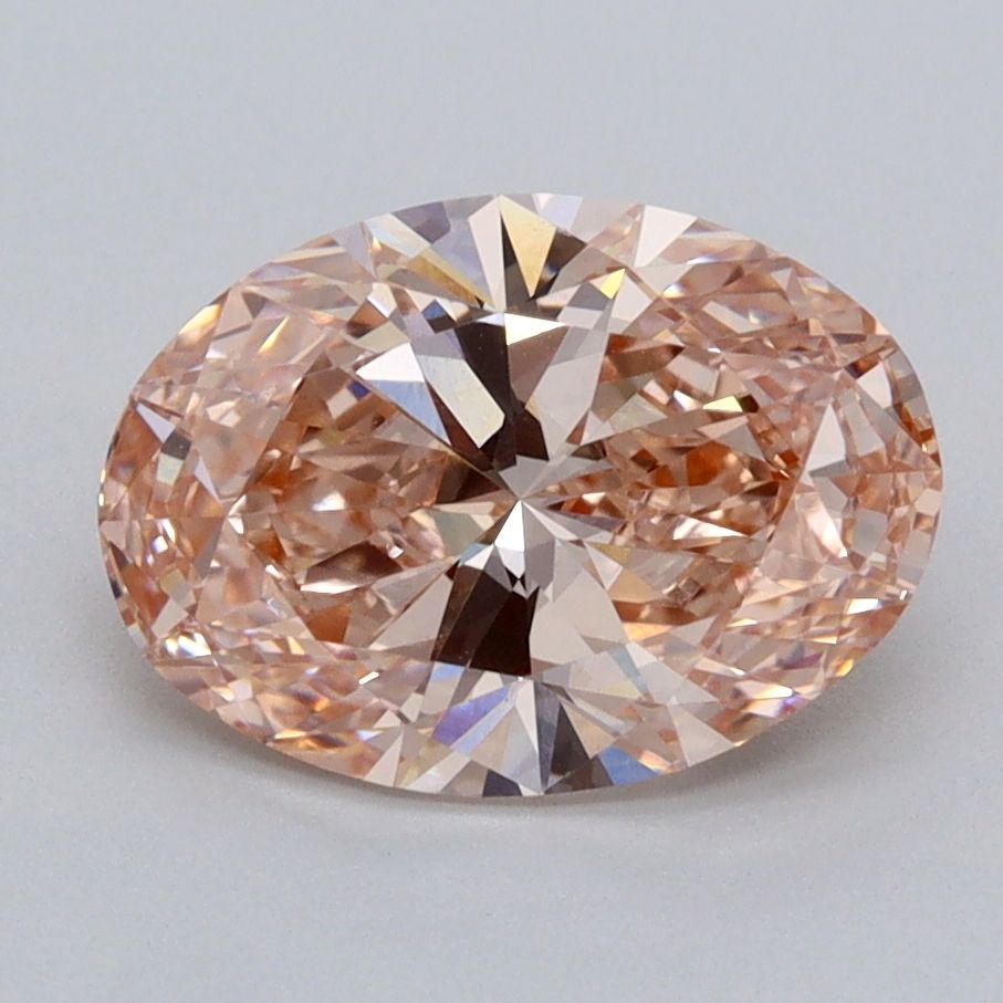 2.05 ct. oval Lab Grown Diamond front image