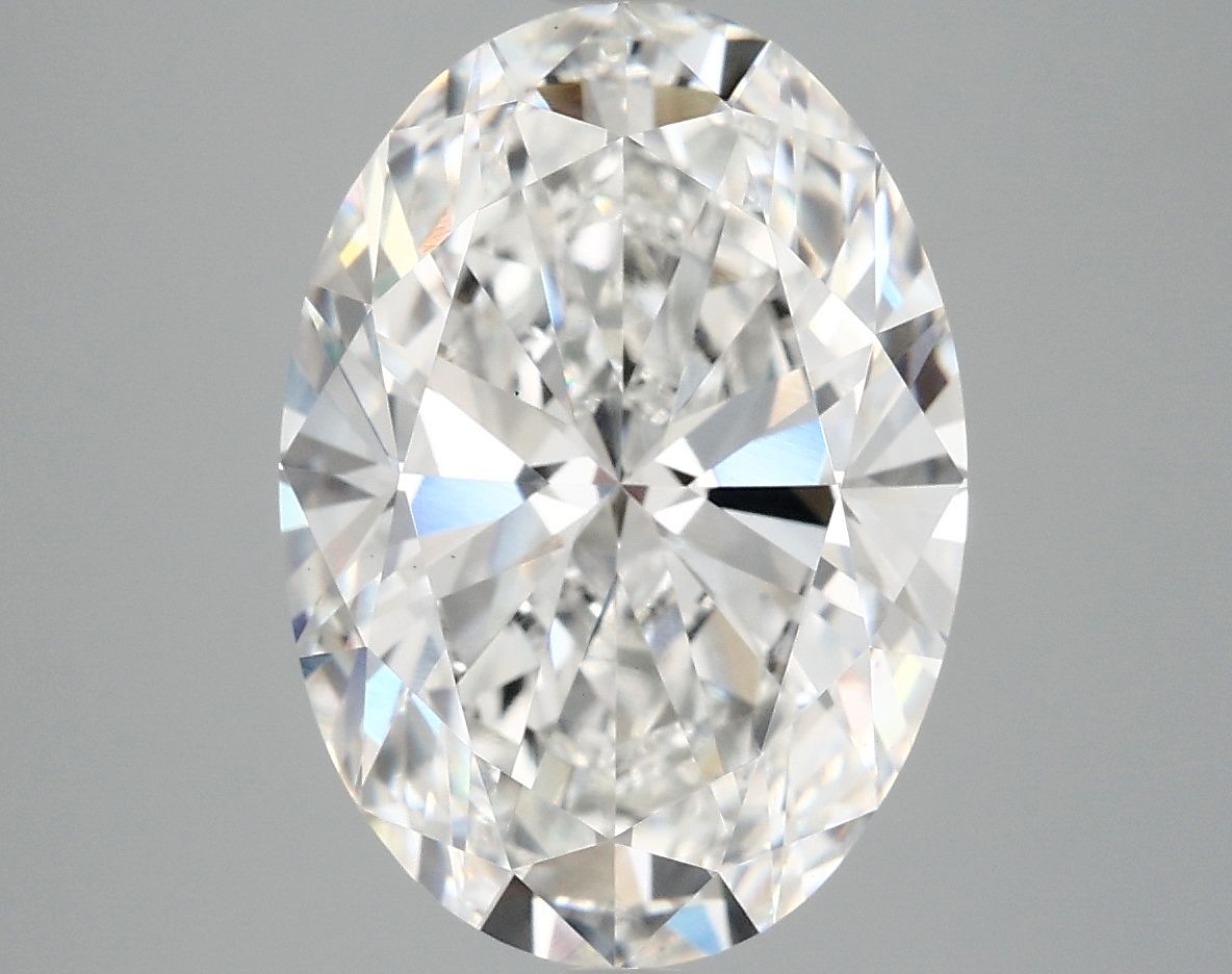 5.04 ct. oval Lab Grown Diamond front image