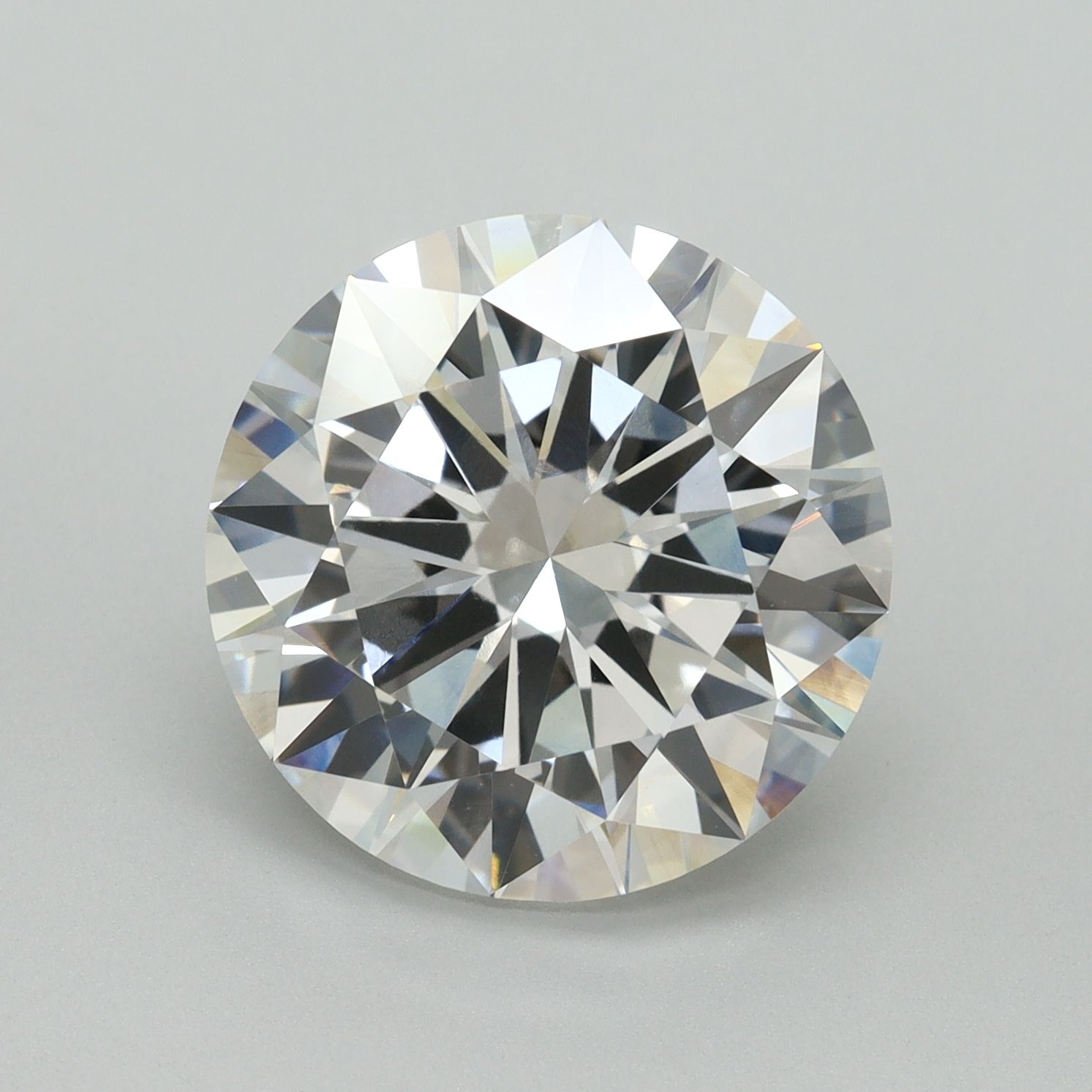 7.04 ct. round Lab Grown Diamond front image