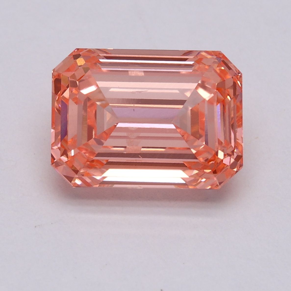 3.04 ct. emerald Lab Grown Diamond front image