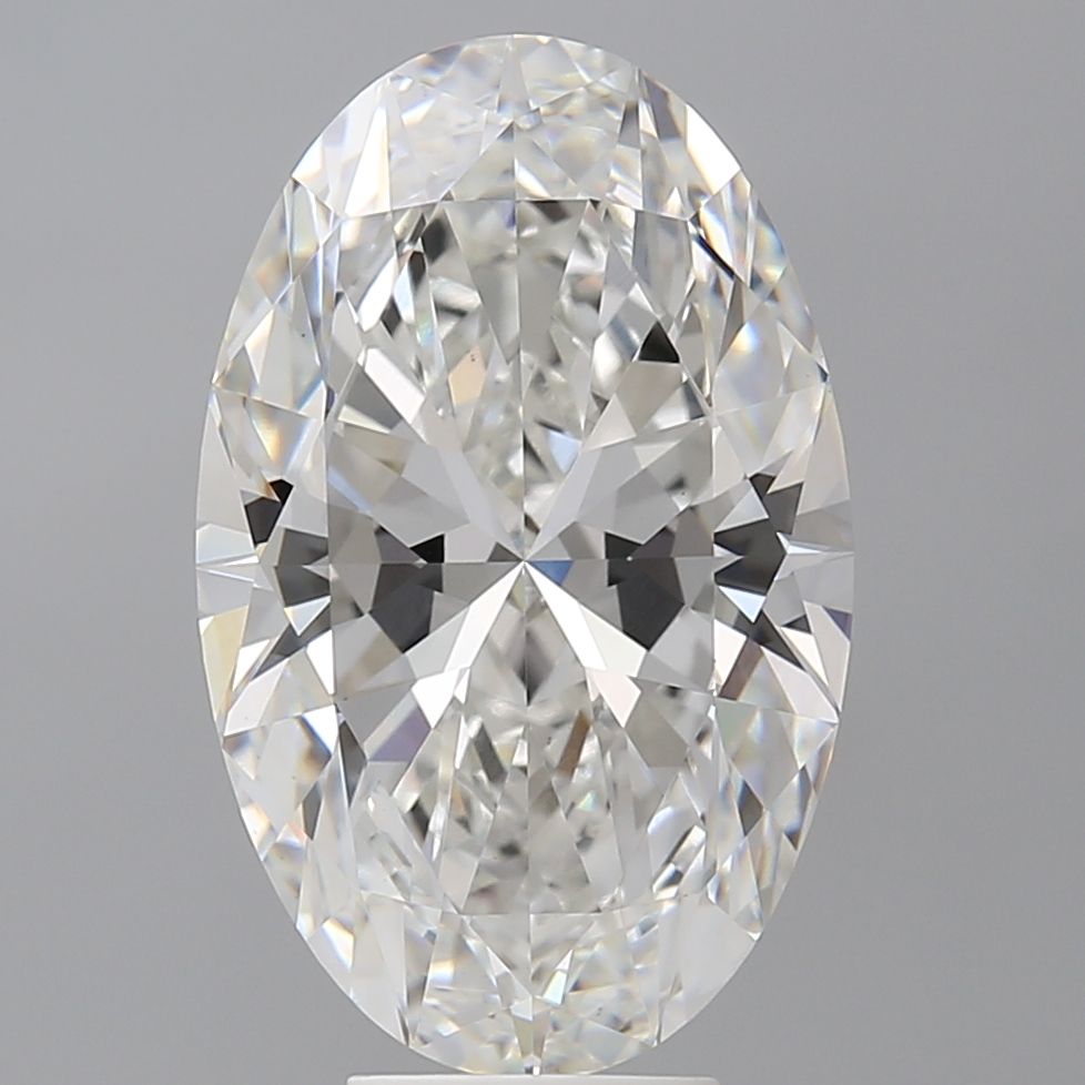 7.06 ct. oval Lab Grown Diamond front image