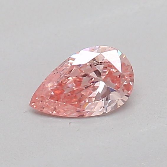 0.14 CT Fancy Vivid Pink PEAR