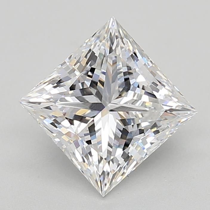 2.10 ct. princess Lab Grown Diamond front image