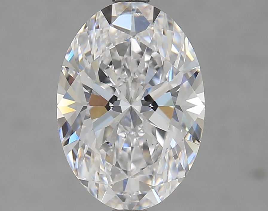 3.02 ct. oval Lab Grown Diamond front image