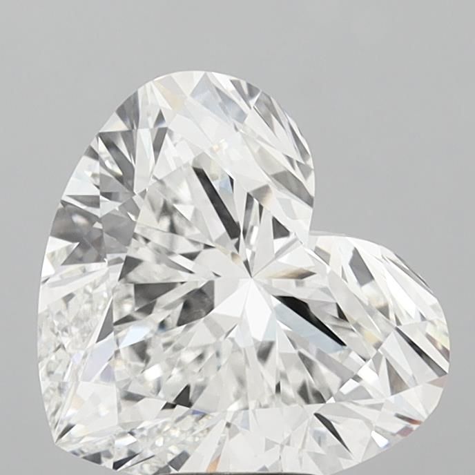 7.04 ct. heart Lab Grown Diamond front image