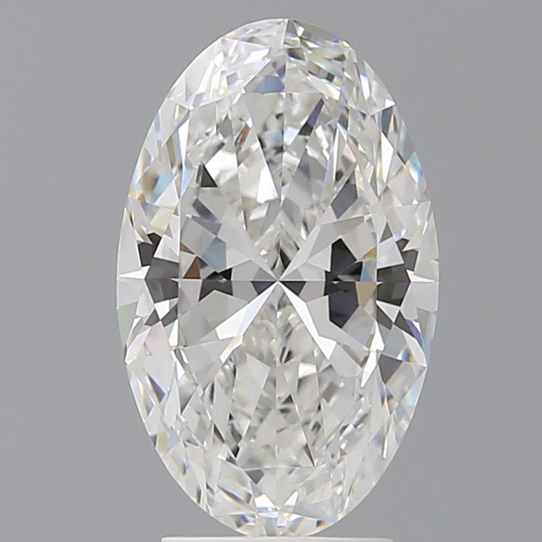 3.58 ct. oval Lab Grown Diamond front image
