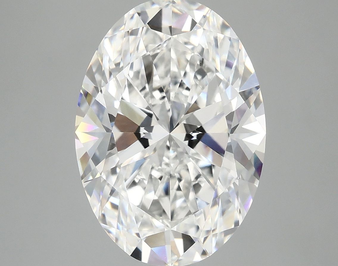 5.02 ct. oval Lab Grown Diamond front image