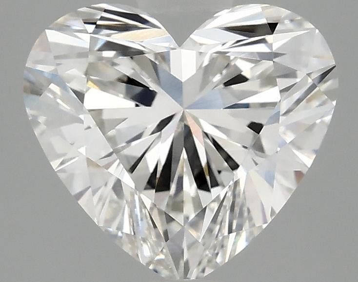 4.96 ct. heart Lab Grown Diamond front image