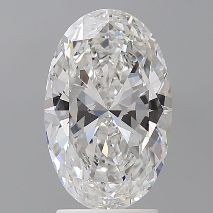 2.58 ct. oval Lab Grown Diamond front image