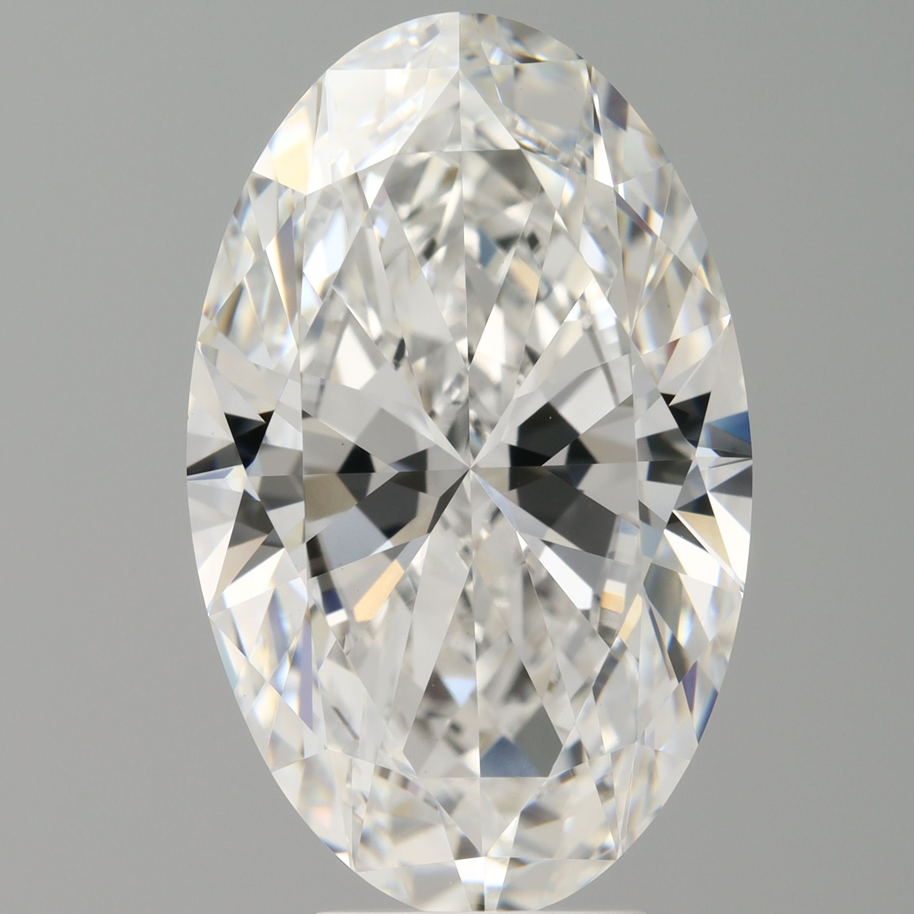 6.09 ct. oval Lab Grown Diamond front image