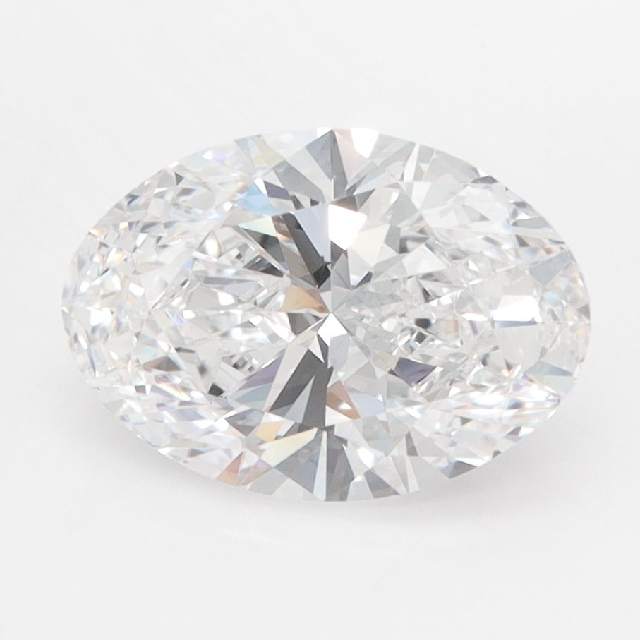 2.10 ct. oval Lab Grown Diamond front image