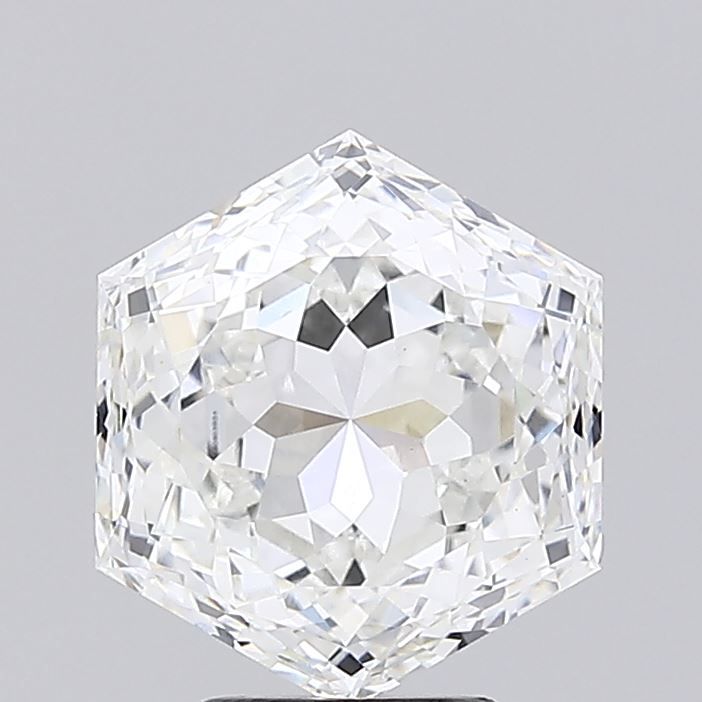 5.04 ct lab-grown Hexagonal Diamond