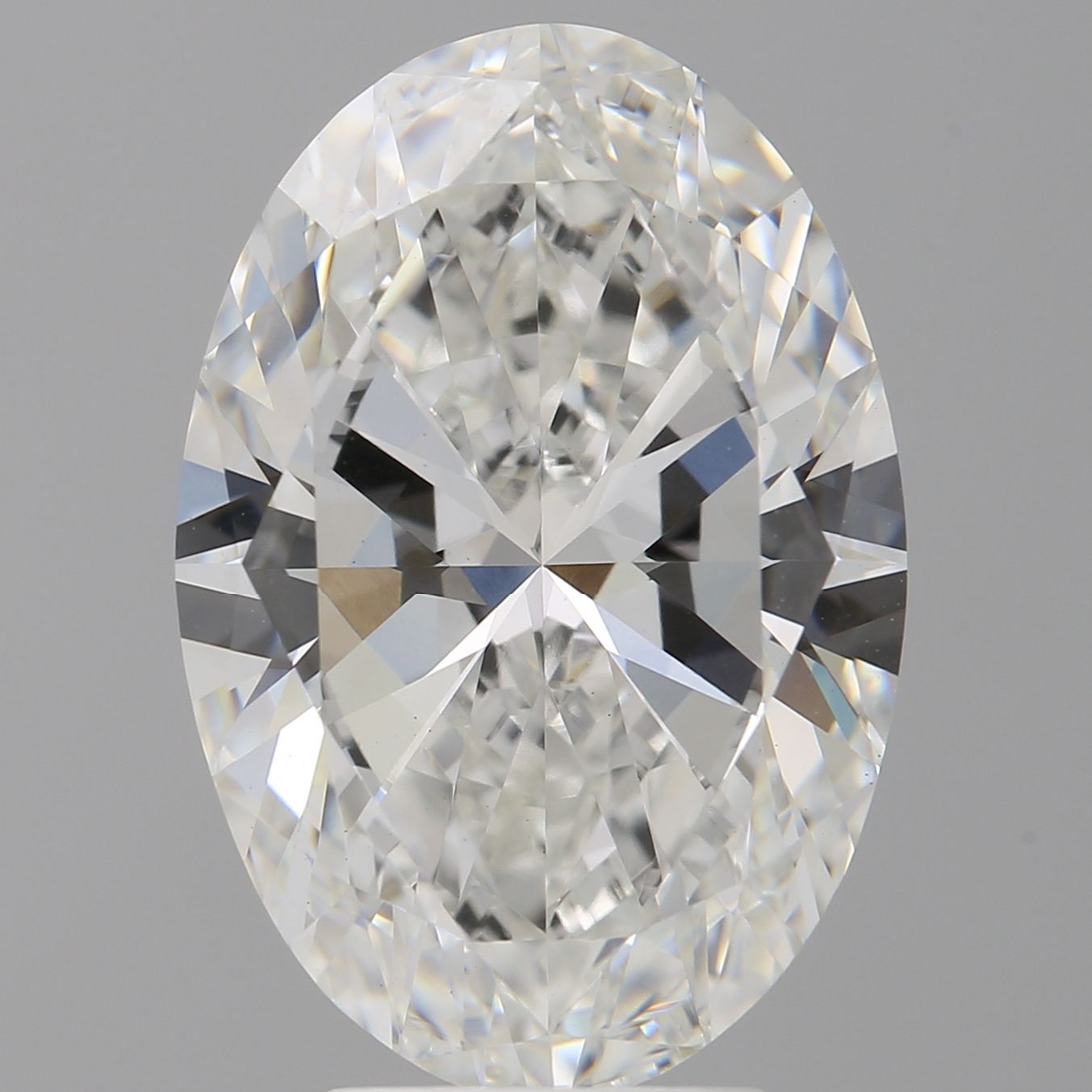 5.50 ct. oval Lab Grown Diamond front image