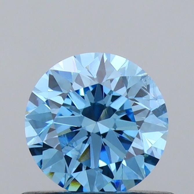 0.57 CT Fancy Vivid Blue ROUND