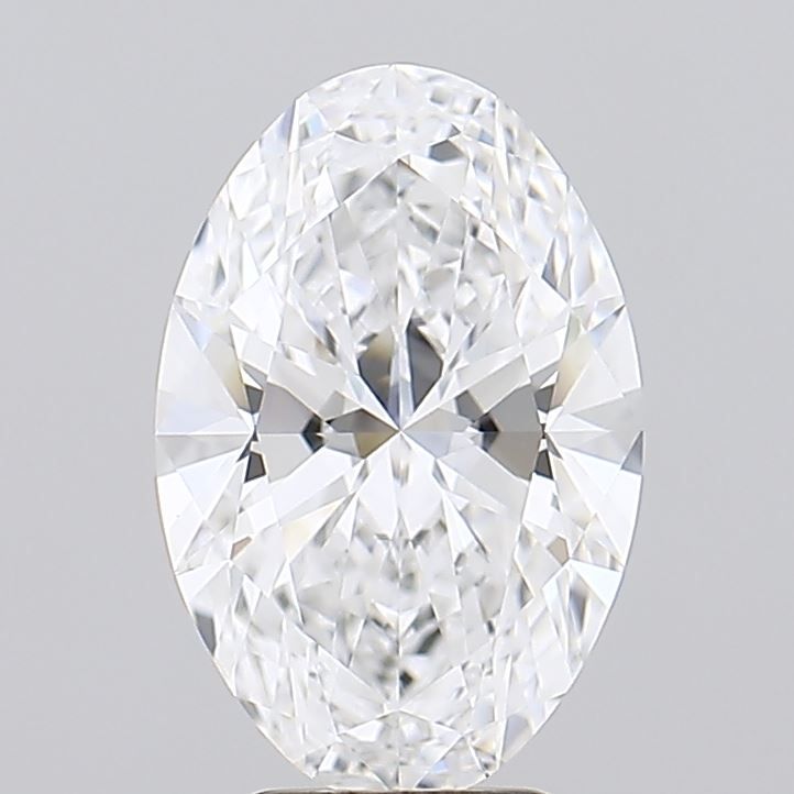 2.84 ct. oval Lab Grown Diamond front image