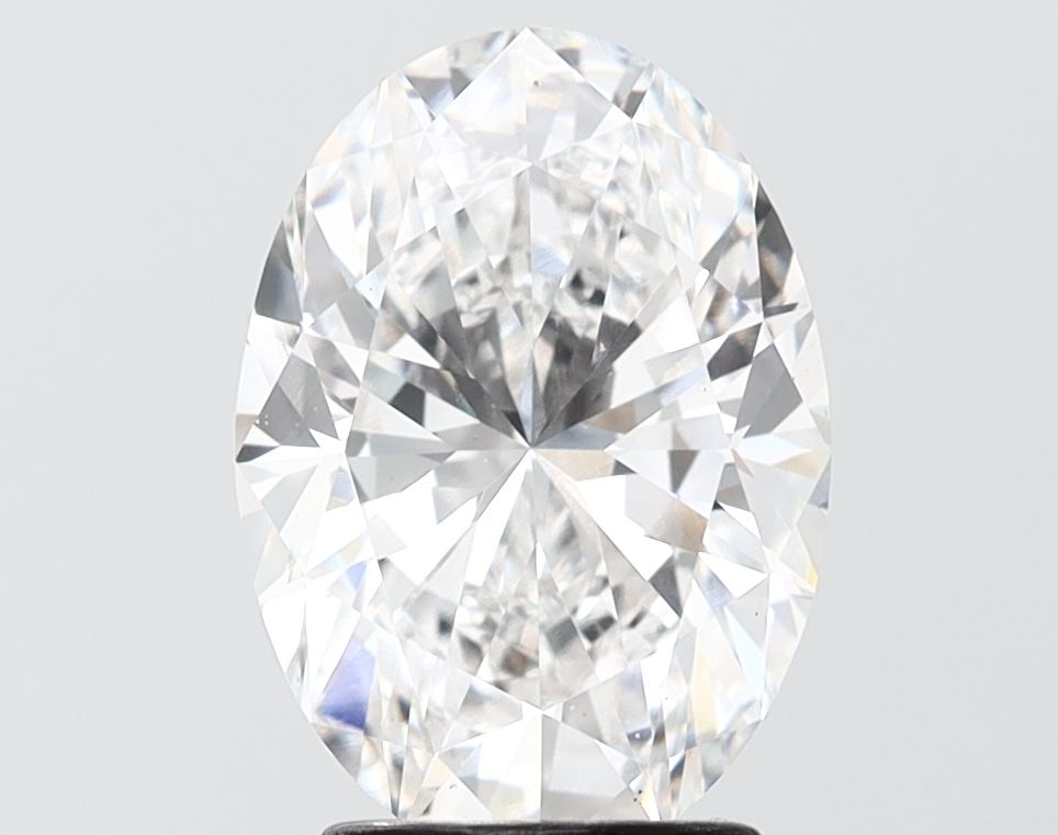 3.01 ct. oval Lab Grown Diamond front image