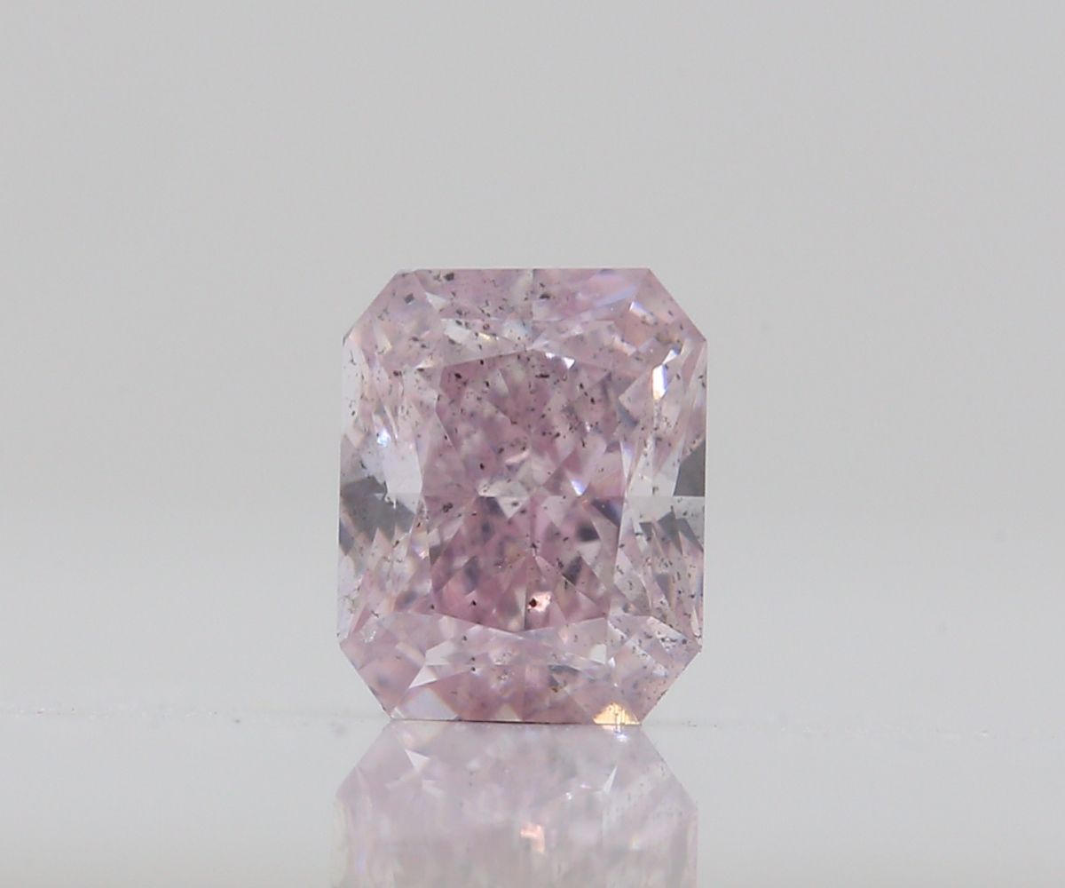 Diament 0.27 ct Fancy Purplish Pink/I1