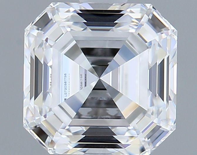 1.23 ct lab-grown Asscher Diamond