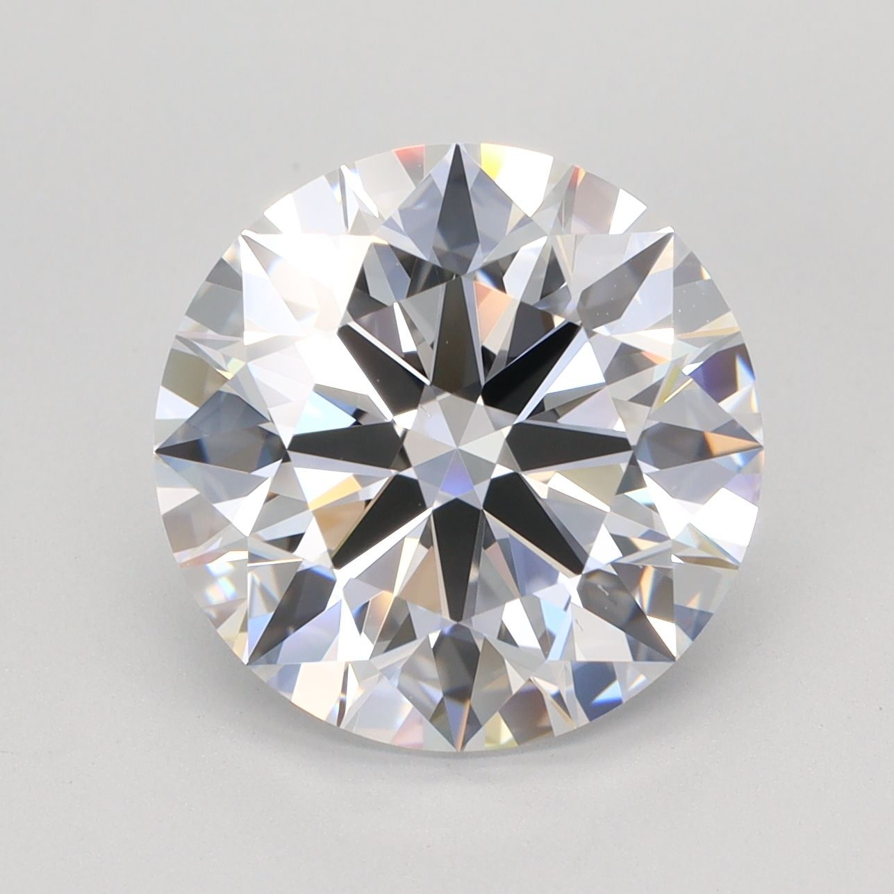 5.15 ct. round Lab Grown Diamond front image
