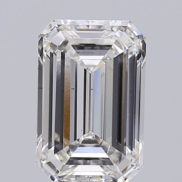4.03 ct. emerald Lab Grown Diamond front image