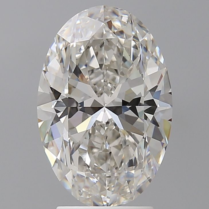 3.53 ct. oval Lab Grown Diamond front image