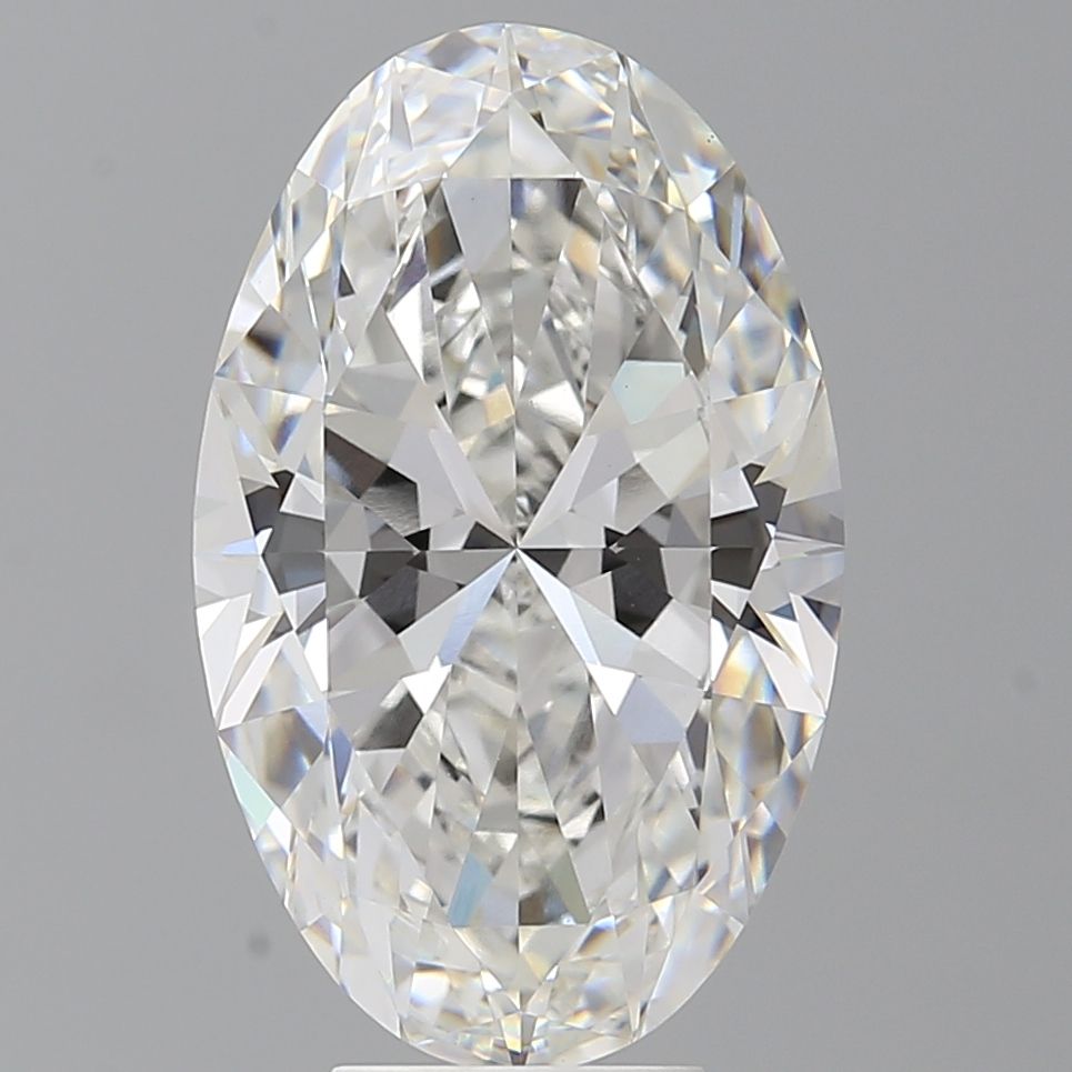 6.59 ct. oval Lab Grown Diamond front image