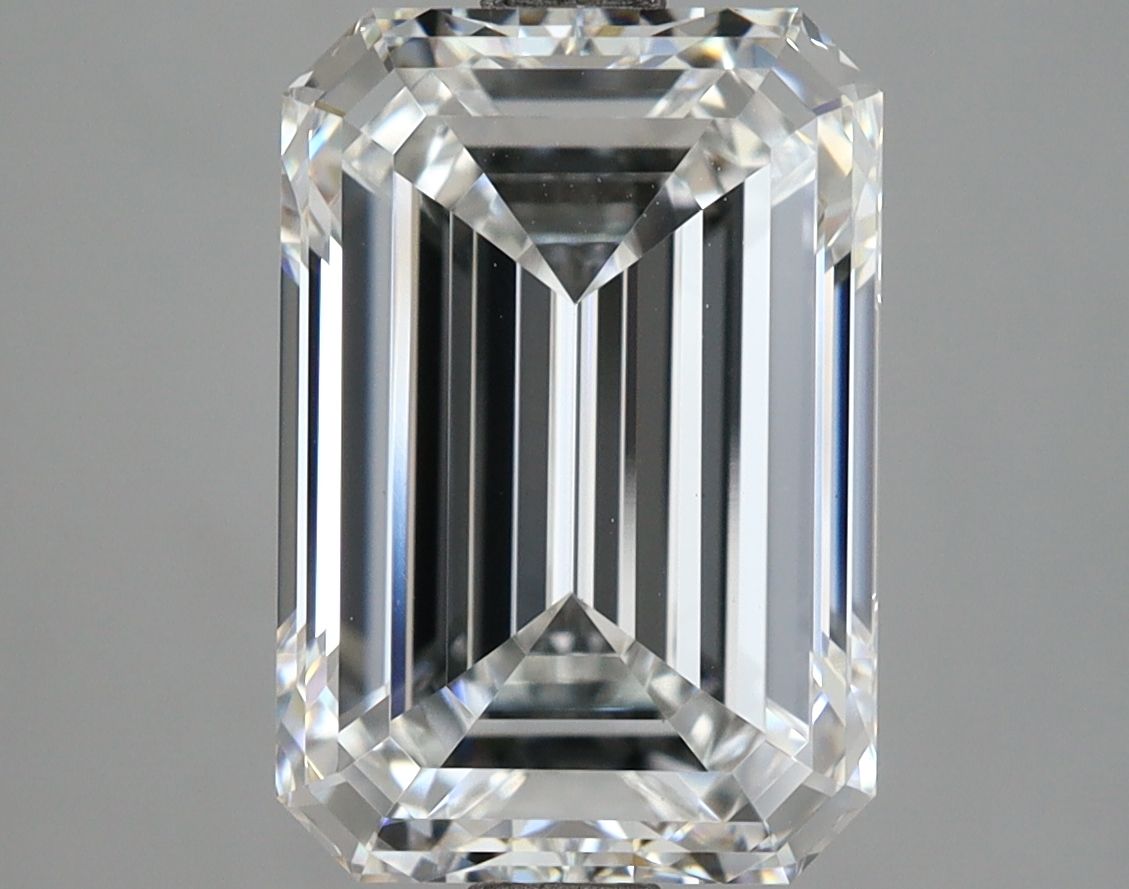 5.02 ct. emerald Lab Grown Diamond front image
