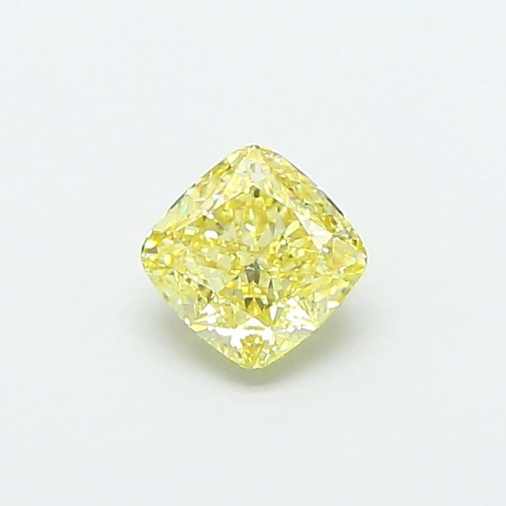 1.28 CT Fancy Intense Yellow CUSHION MODIFIED