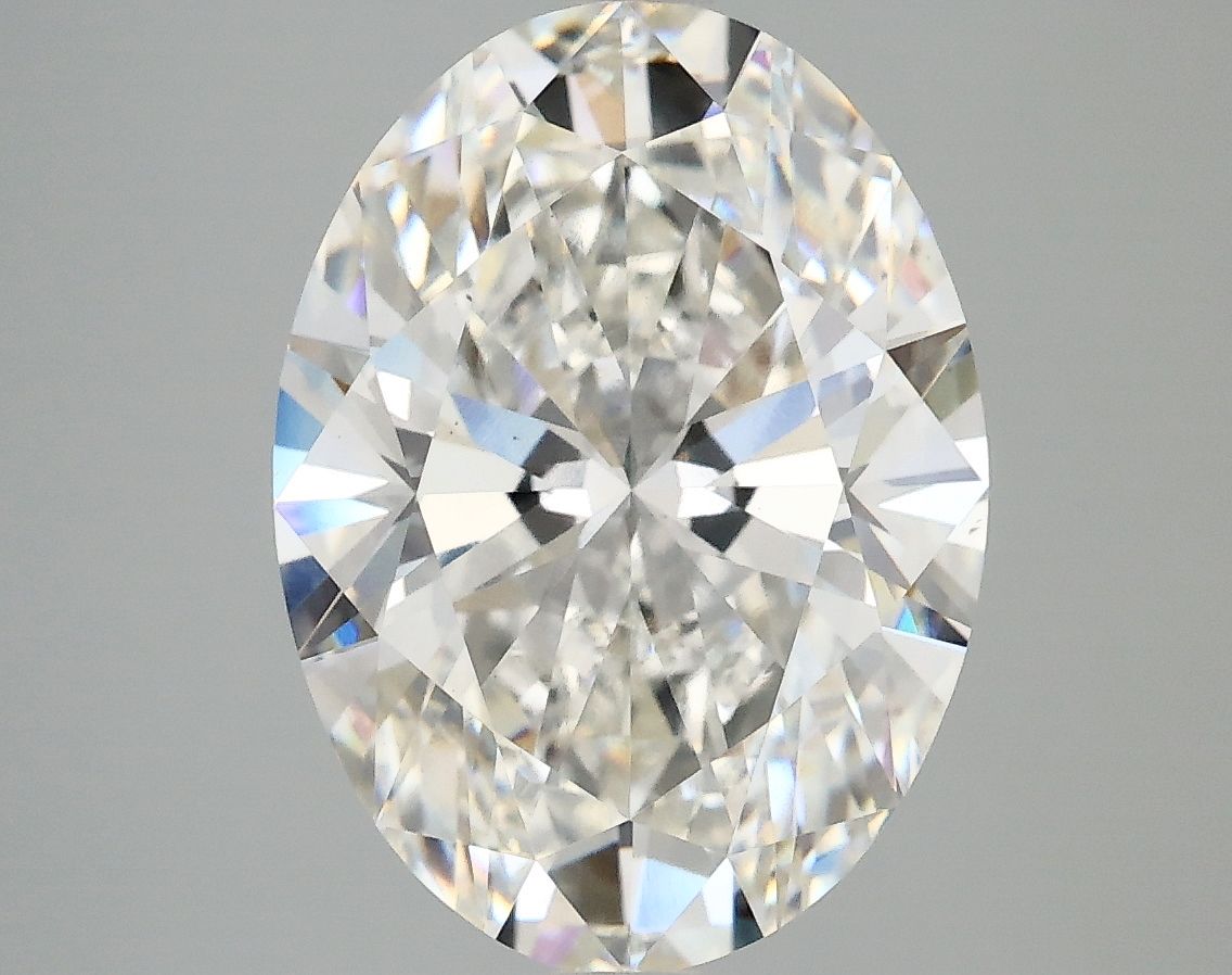 5.03 ct. oval Lab Grown Diamond front image