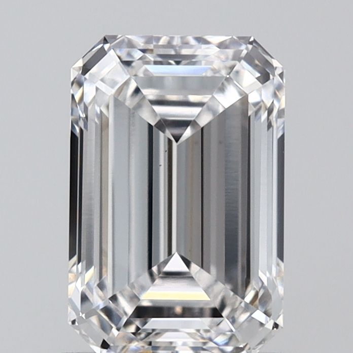 1.28 ct. emerald Lab Grown Diamond front image