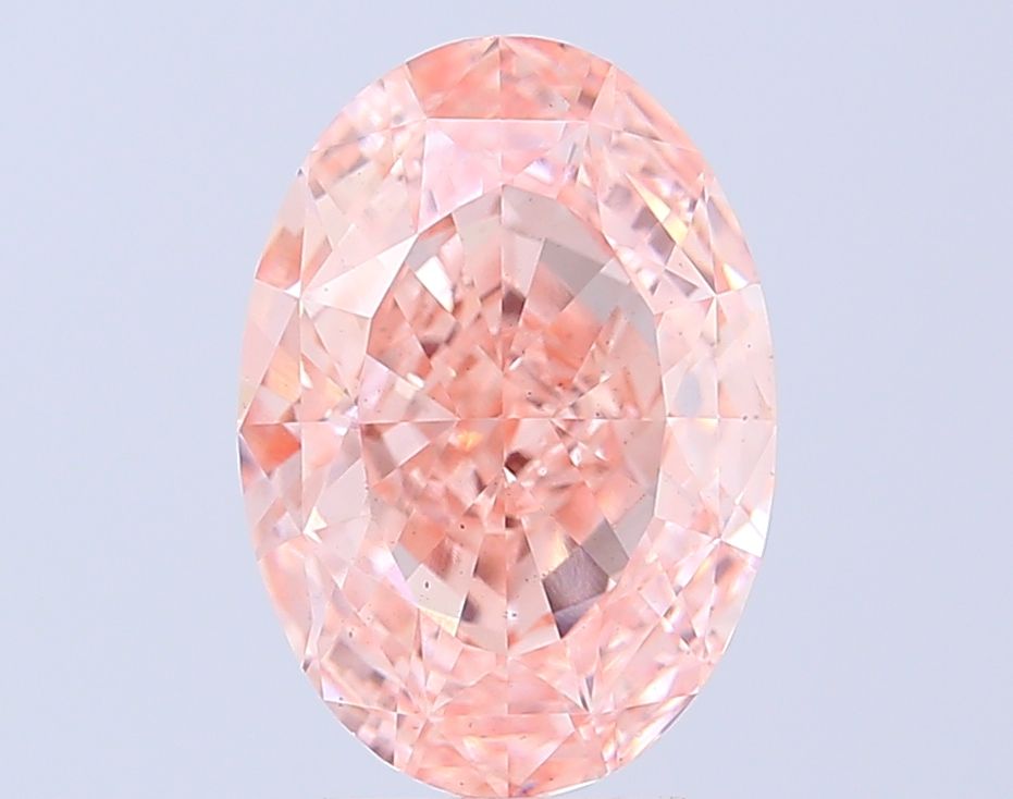 5.03 ct. oval Lab Grown Diamond front image