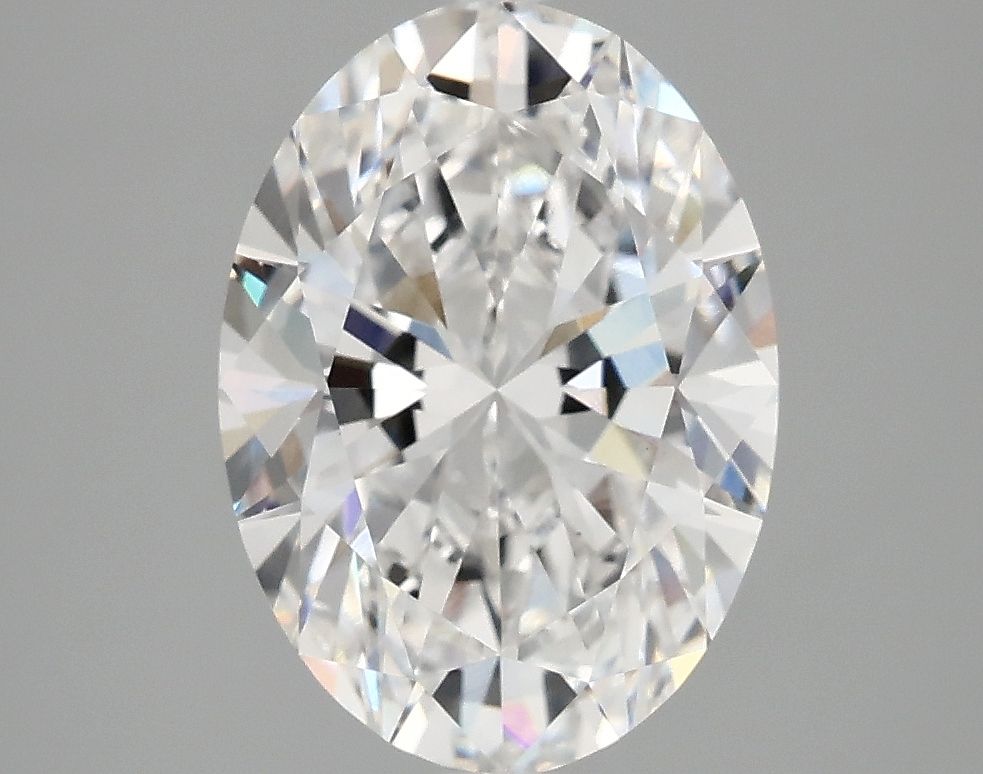 2.89 ct. oval Lab Grown Diamond front image