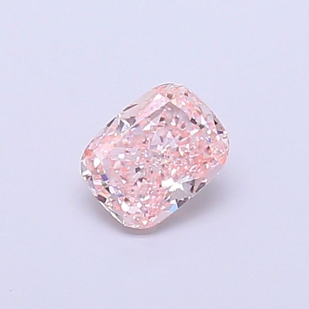 1.35 CT Fancy Vivid Pink CUSHION MODIFIED