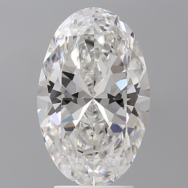 3.58 ct. oval Lab Grown Diamond front image