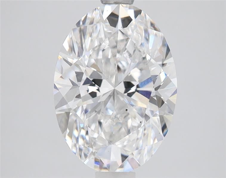 2.06 ct. oval Lab Grown Diamond front image
