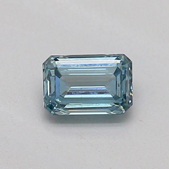 0.18 CT Fancy Vivid Green Blue EMERALD