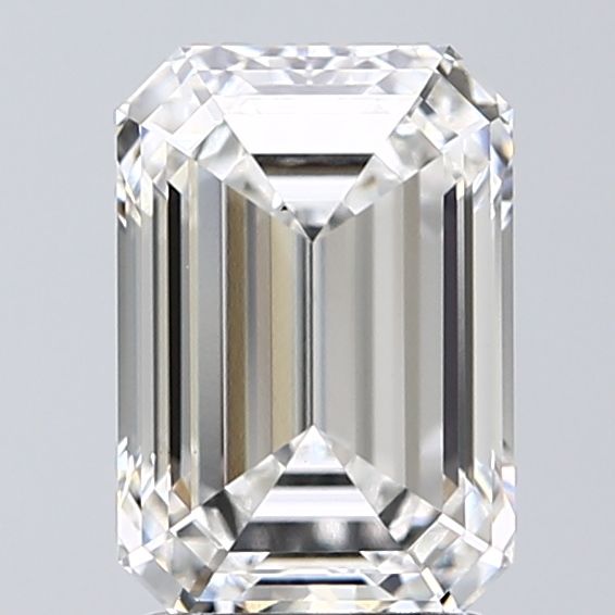 2.60 ct. emerald Lab Grown Diamond front image