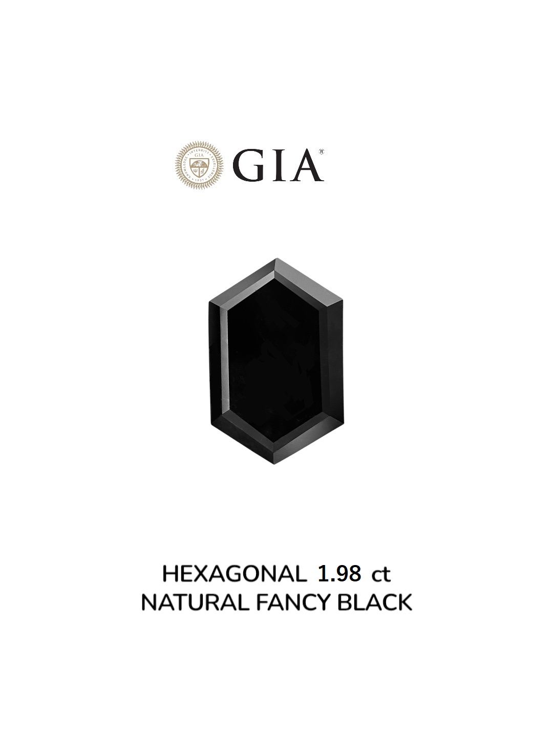 1.98 ct Hexagonal Diamond