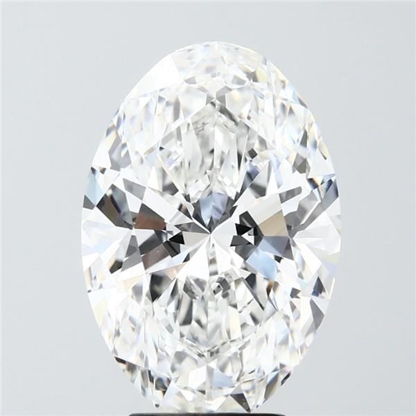 5.07 ct. oval Lab Grown Diamond front image